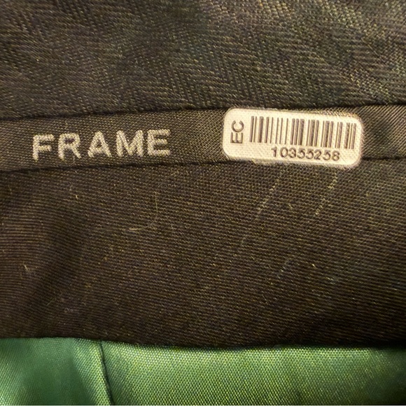 Fran Emerald Green Velvet Pants - Luxe Size 6 - Picture 6 of 6